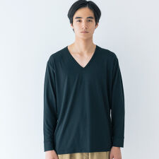 【一般医療機器】Recoverypro Lab. 疲労回復インナー　長袖Vネック　メンズ