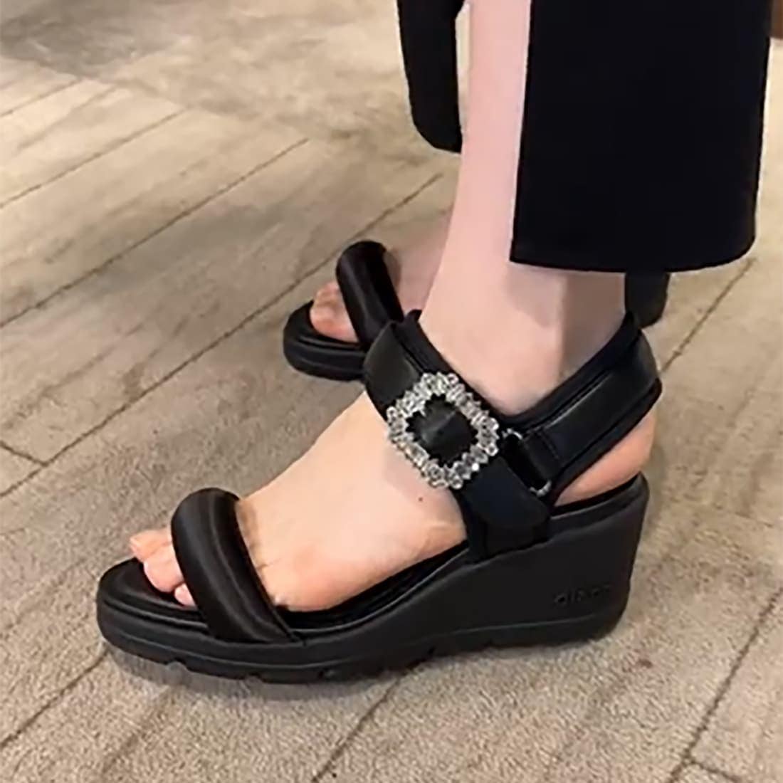 [�}���C]�y�y�ʁz6cm�q�[���A�b�v�T���_��/�v���X�_�C�A�i�i+diana�j �u���b�N(BK1*)