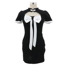 カットアウトビッグリボンミニワンピース カップ付