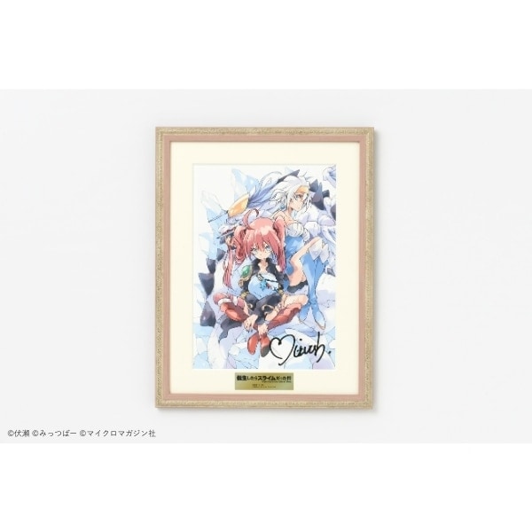c107 みっつばー直筆サイン入り高精彩複製画 コミケ　転スラ みっつばー直筆サイン入り高精彩複製画 コミケ 転スラ #2 - メルカリ