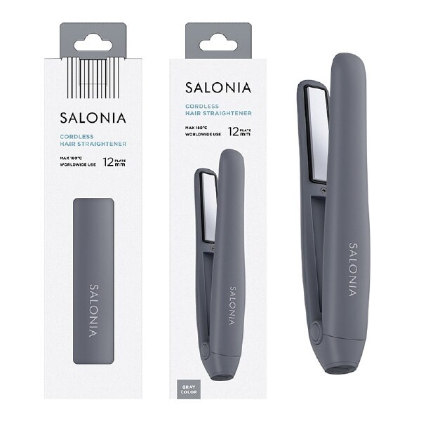 [�}���C]SALONIA �R�[�h���X �X�g���[�g�w�A�A�C���� �O���[ 12mm/�T���j�A�iSARONIA�j �O���[