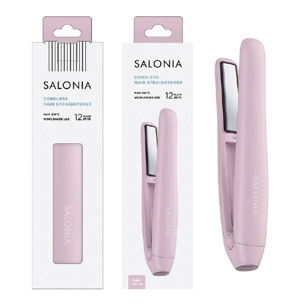 [�}���C]SALONIA �R�[�h���X �X�g���[�g�w�A�A�C���� �s���N 12mm/�T���j�A�iSARONIA�j �s���N