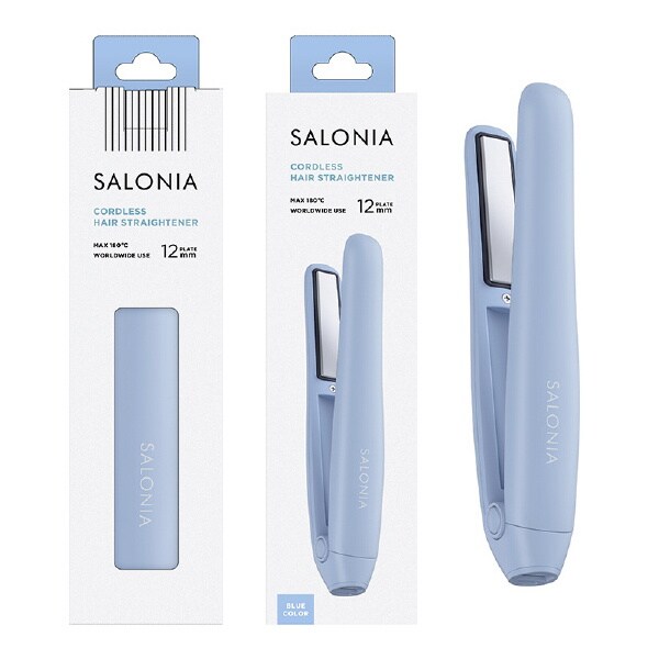 [�}���C]SALONIA �R�[�h���X �X�g���[�g�w�A�A�C���� �u���[ 12mm/�T���j�A�iSARONIA�j �u���[