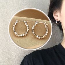 リングピアス フープピアス 小振りピアスリング