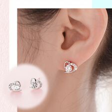 ピアス ハート スタッドピアス パールピアス 直結ピアス