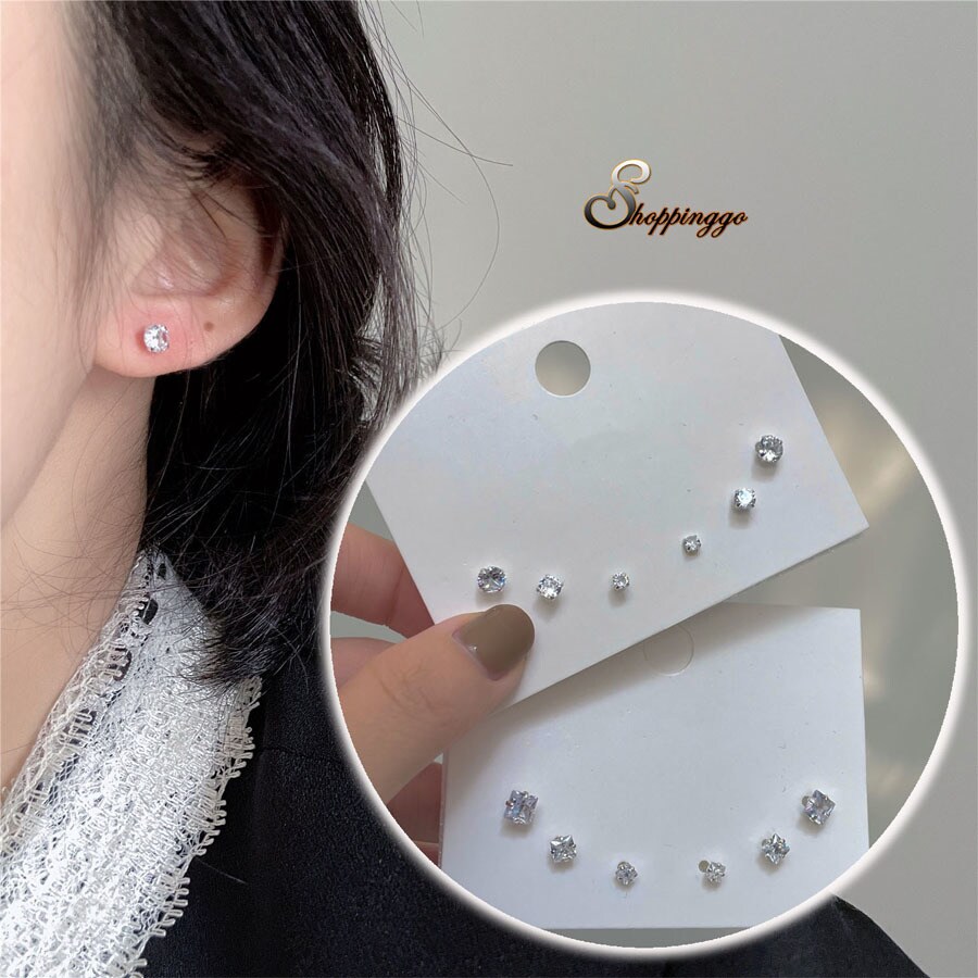 ピアス 3点セット ストーン パール シンプル ピアス セット 3ペア スタッドピアス ストーン シンプル 小さめ 定番