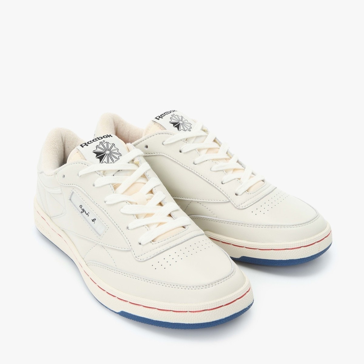 [�}���C]agnes b. x Reebok ���[�{�b�N CLUB C 85 VINTAGE/�A�j�G�X�x�[�t�@���iagnes b. FEMME�j �}���`