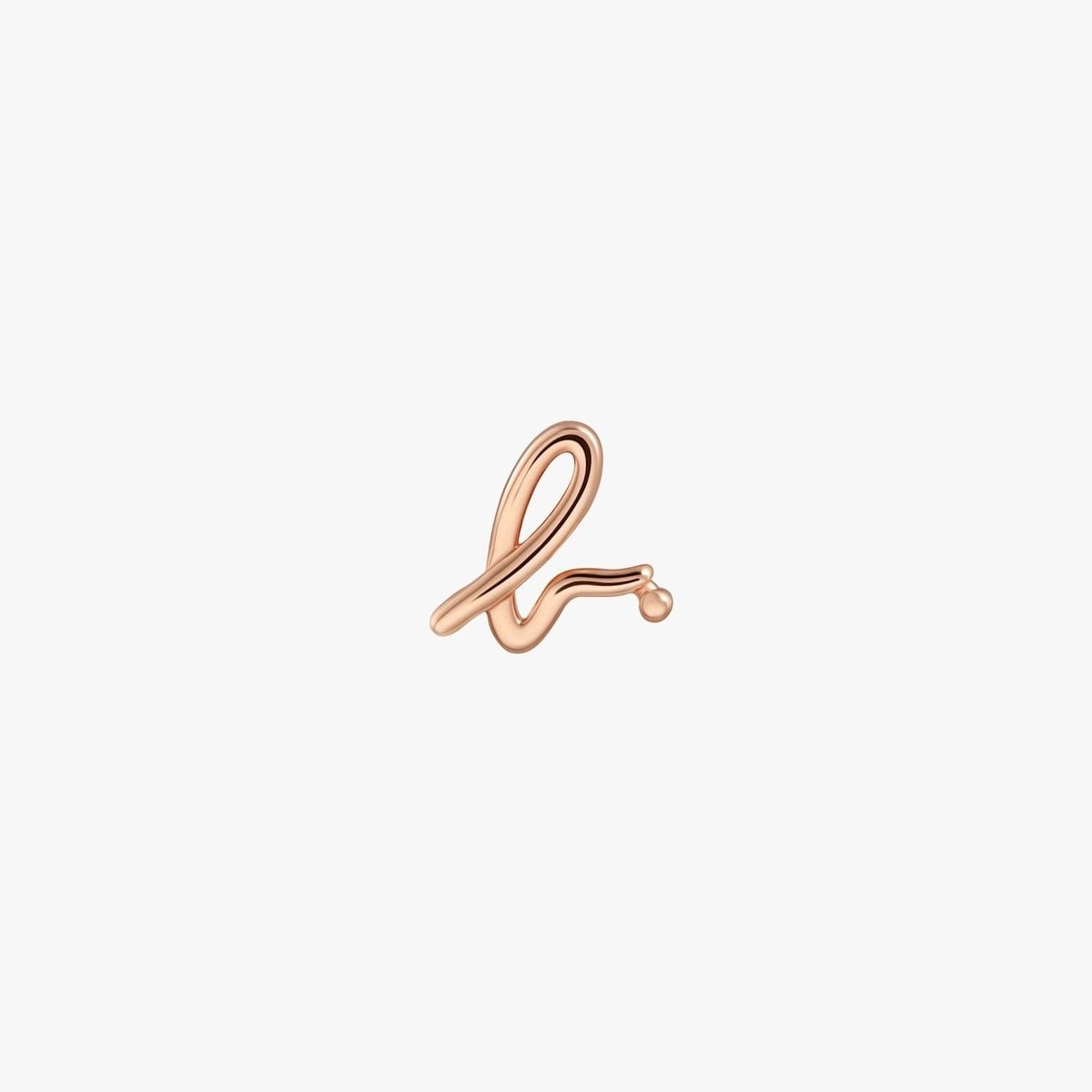 agnes b. ロゴピアス ICONIC - ITALIC B agnes b.（アニエスベー 