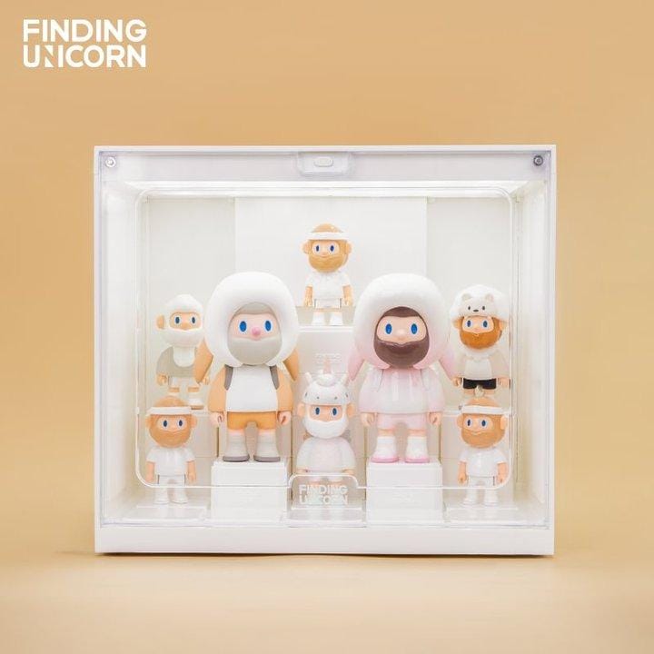 [�}���C]FINDING UNICORN �Q�[���{�b�N�X �f�B�X�v���C �t�B�M���A �P�[�X �z���C�g/FINDING UNICORN�iFINDING UNICORN�j