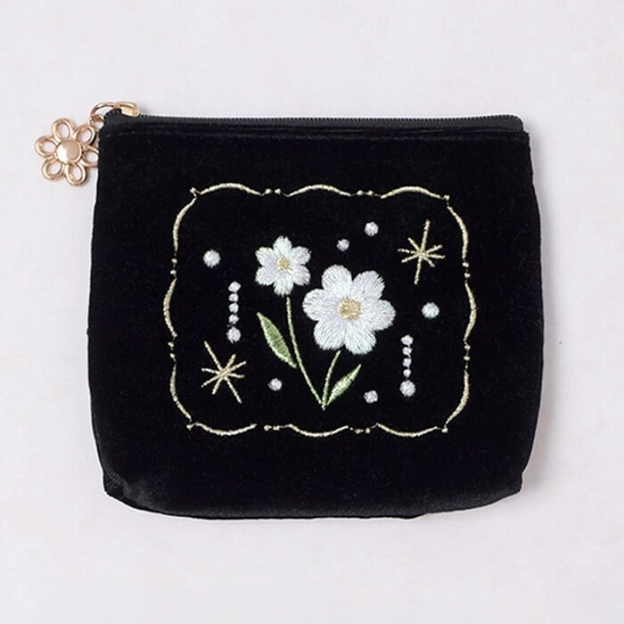フラワー/月/ハート/刺繍/ティッシュポーチ | Flowering | マルイ