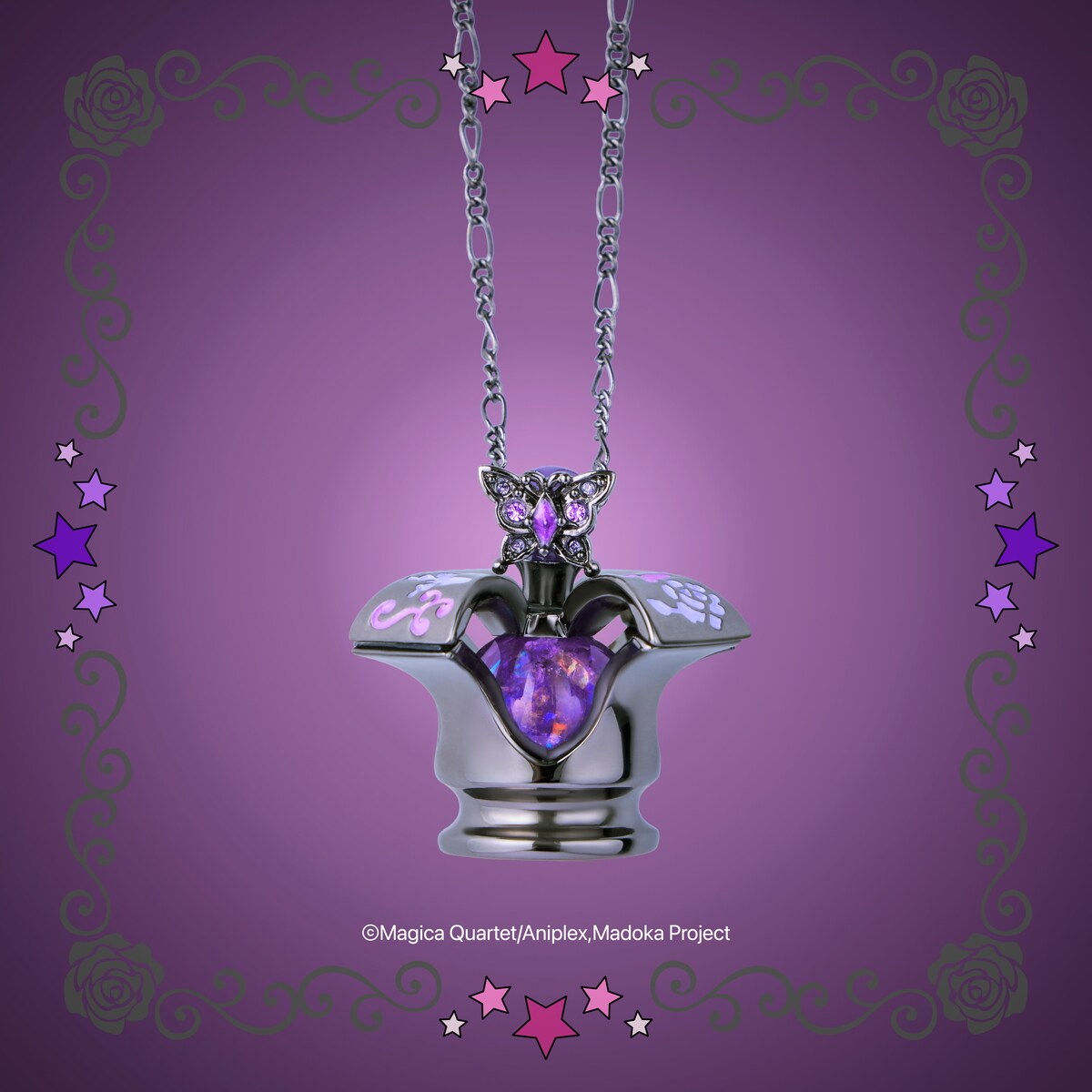 ANNA SUI×魔法少女まどか☆マギカ ダークオーブ ネックレス ほむら